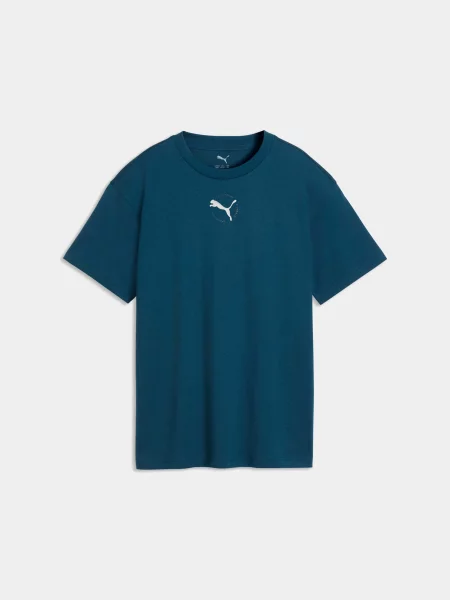 Детская спортивная футболка Puma синяя