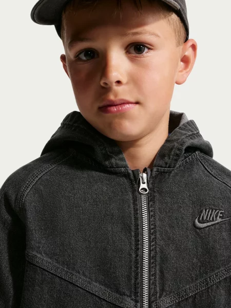 Nike gyerek kabát Sportswear Collection fekete