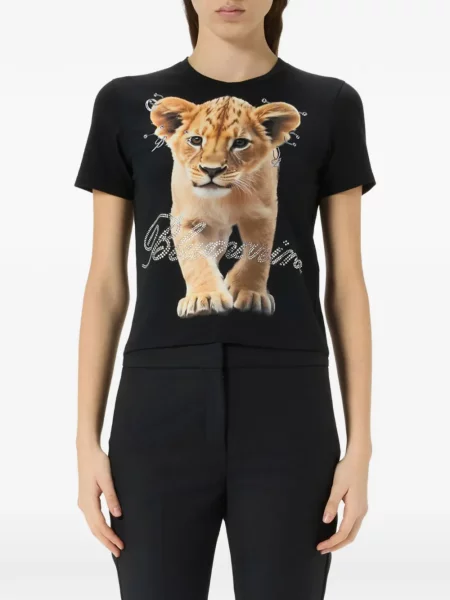 Tricou Blumarine cu imagine negru