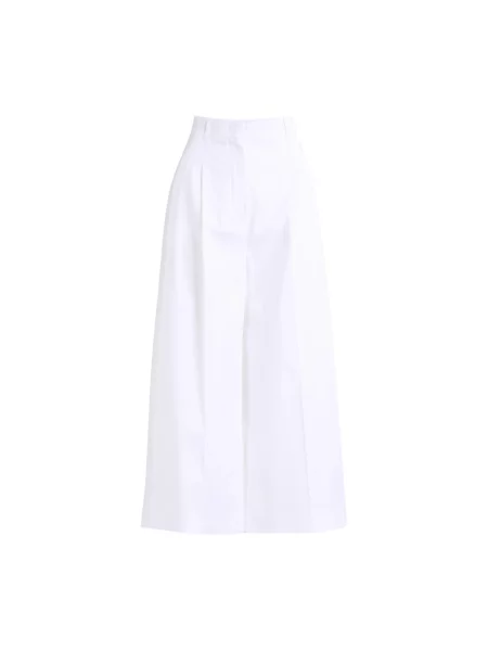 Spodnie Max Mara Studio białe