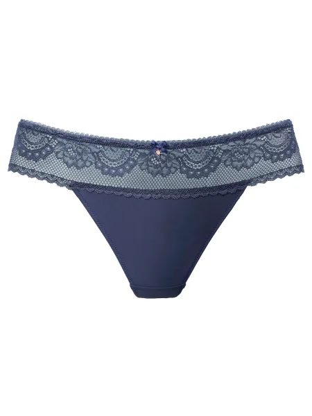 LASCANA Tanga bleumarin