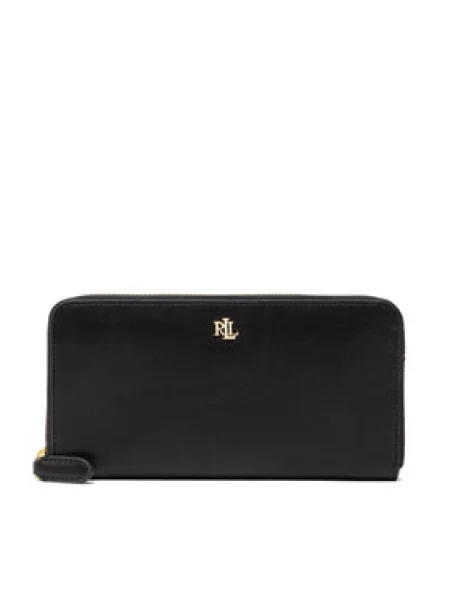Portofel Lauren Ralph Lauren din piele negru