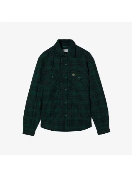 Рубашка Lacoste зеленая