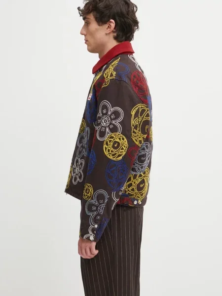 Μπουφάν Kenzo Futura Zip Up Utility καφέ