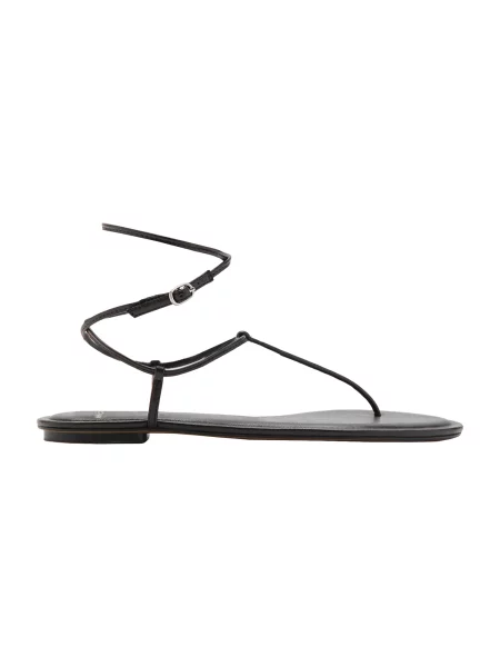 MANGO Flip-flops MINAC închis maro