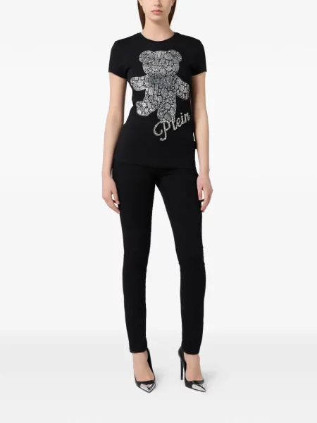 Scurt tricou Philipp Plein negru