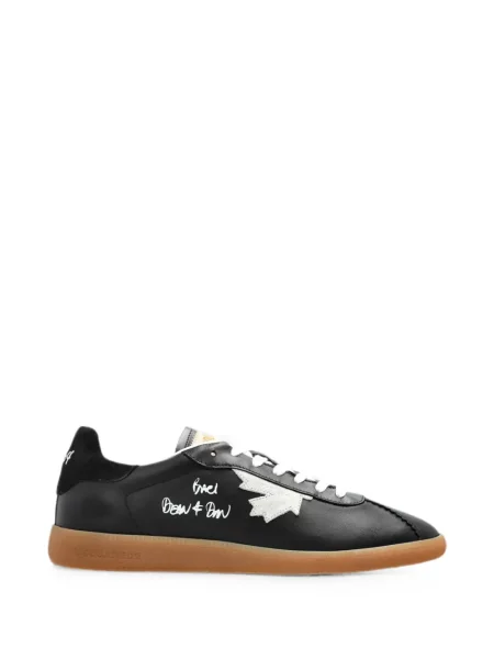 Sneakerși Dsquared2 din piele negru