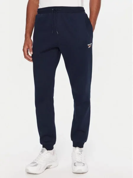 Reebok Spodnji del trenirke Mornarsko modra