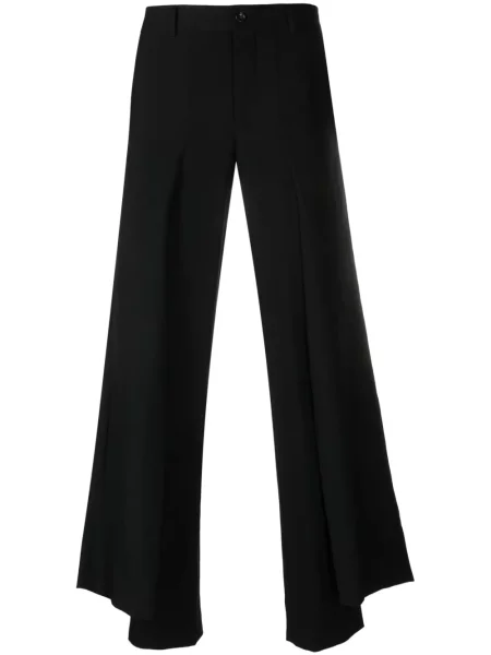 Pantaloni Comme Des Garcons Homme Plus de lână drapate negru