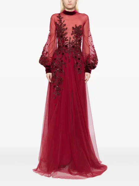 Rochie Saiid Kobeisy de costum roșu