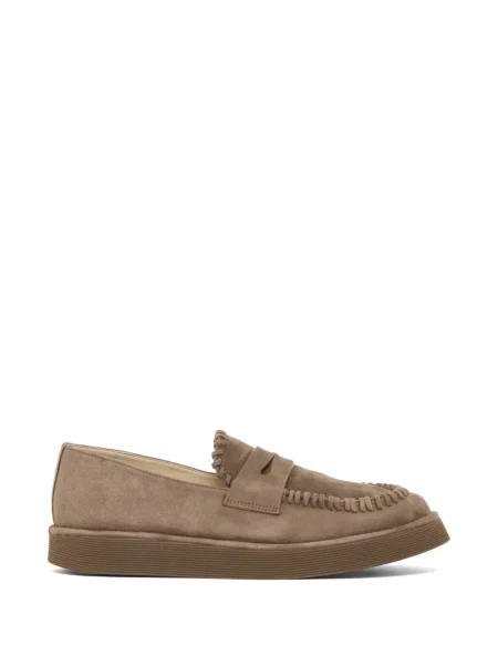 Pantofi loafer Giorgio Armani cu franjuri