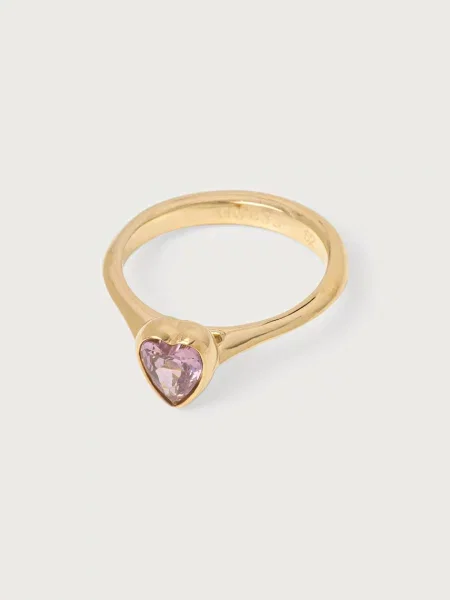 Guess inel pentru femei din oțel inoxidabil CRYSTAL LOVE