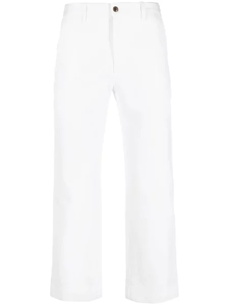 Pantaloni Bode alb