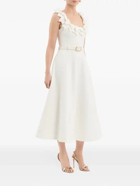 Rochie midi Rebecca Vallance alb