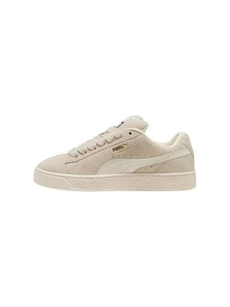 Pantofi Puma din piele de căprioară bej