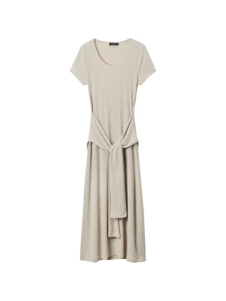Rochie midi Tout A Coup până la genunchi cu legături de costum