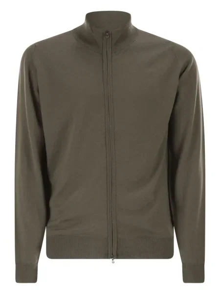 Cardigan John Smedley verde