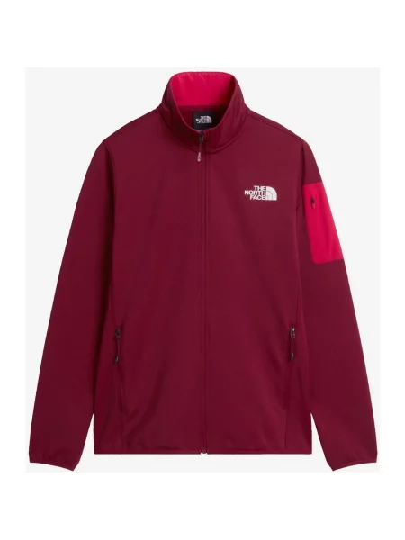 Polar The North Face Mistyescape bordowy XS czerwony