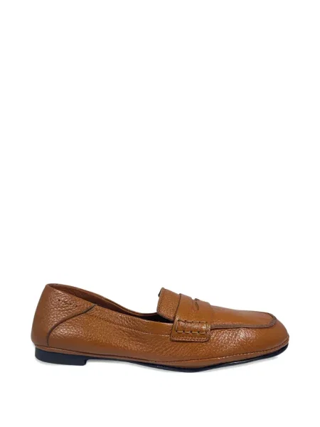 Pantofi loafer Alexander Hotto din piele maro