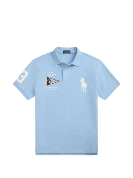 Șosete Polo Ralph Lauren cu broderie în carouri de flanelă verde