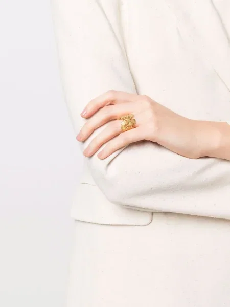 Inel Aurelie Bidermann auriu