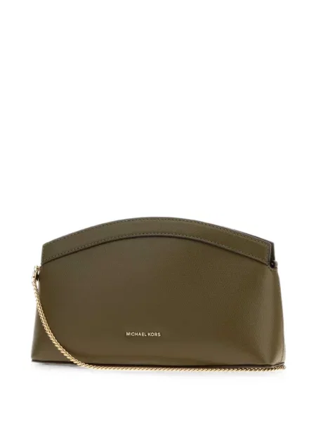 Rucsac Michael Michael Kors cu imagine din piele verde