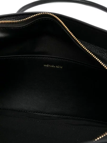 Geanta de piele Michael Kors din piele negru