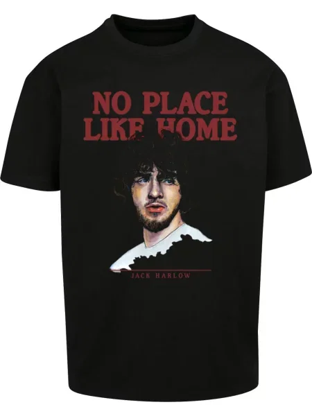 Merchcode Tričko Jack Harlow No Place Like Home mix barev černá