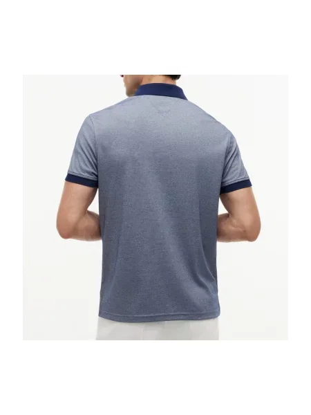 Polokošeľa Tommy Hilfiger keper modrá