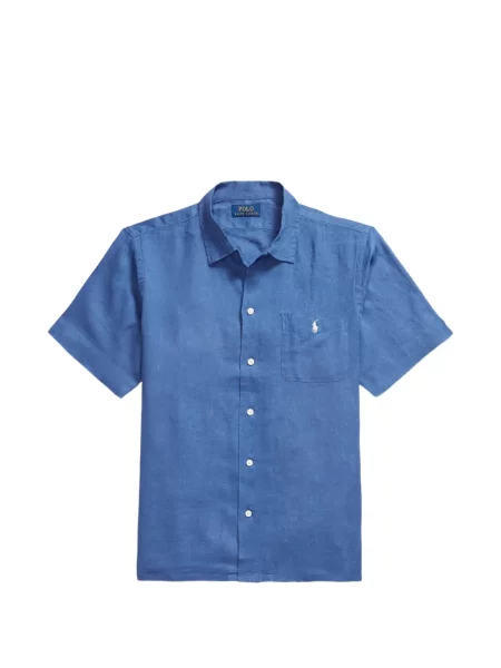 Ριγέ δερμάτινος κάλτσες Polo Ralph Lauren με κορδόνι μαύρο