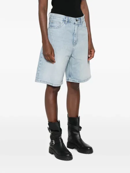 Džinsiniai šortai Carhartt Wip mėlyna