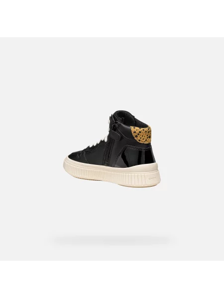 Sneakerși copii Geox negru