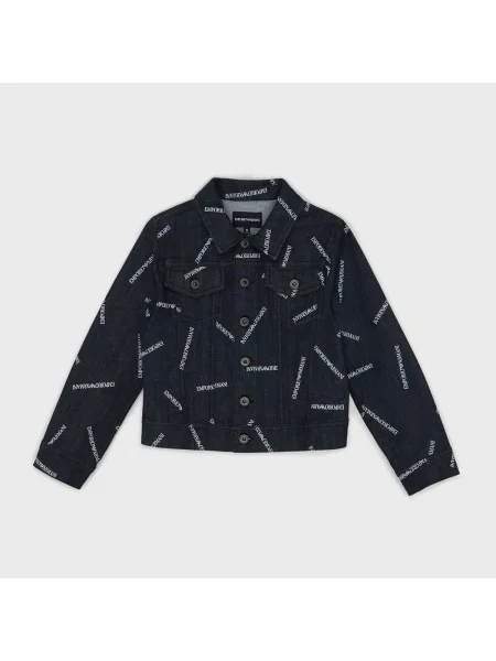 Geacă copii Emporio Armani albastru