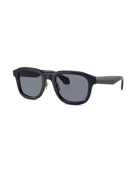 Ochelari de soare Giorgio Armani albastru