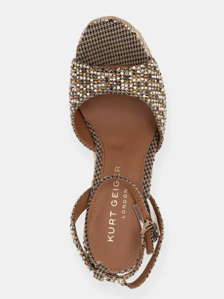 Еспадрільї Kurt Geiger London на танкетці