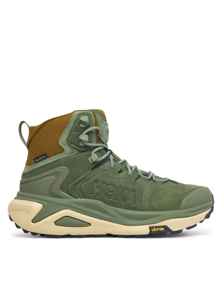 Hoka Παπούτσια πεζοπορίας Kaha 3 GTX GORE-TEX πράσινο