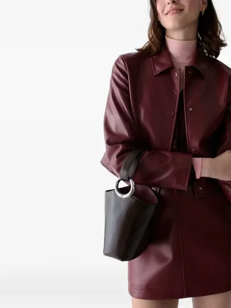 Geantă bucket Kate Spade maro