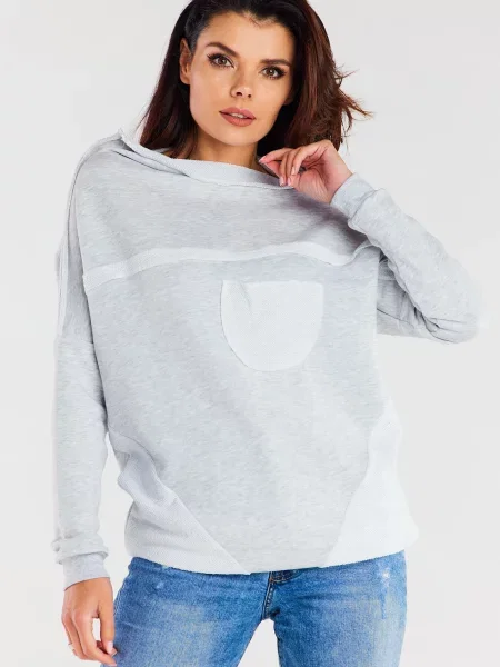 Pulover Infinite You gri