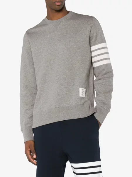 Mikina Thom Browne jersey šedá
