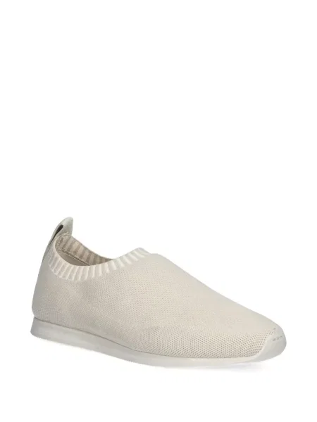 Πλεκτά sneakers Vagabond slip-on λευκό