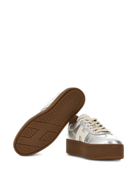 Sneakerși Hogan argintiu