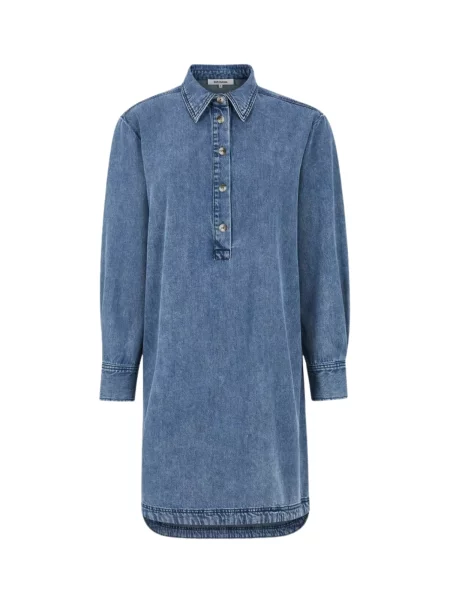 Soft Rebels Rochie SRKeira denim albastru