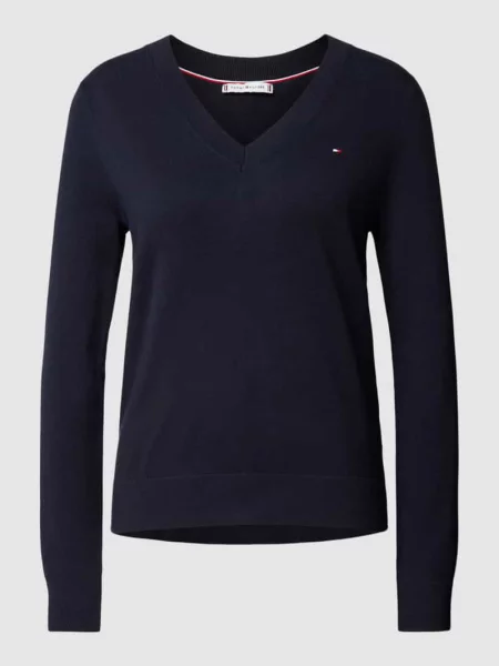 Tommy Hilfiger Sweter blau niebieski