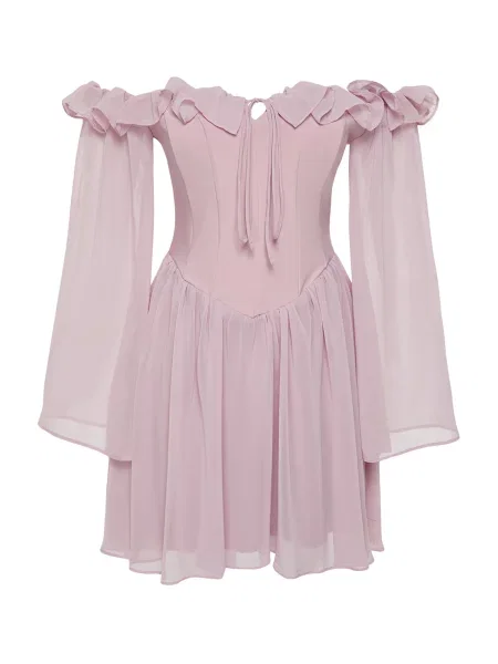 Rochie de cocktail Trendyol roz