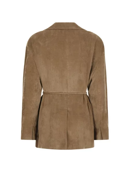 Sacou Brunello Cucinelli de catifea cord maro