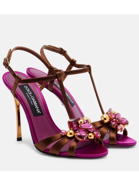 Sandale Dolce&gabbana din satin