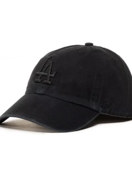 Baseball sapka 47 BRAND Mlb Los Angeles Dodgers Clean Up Black fekete