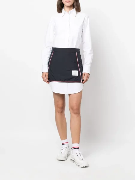 Golfas mini sijonas Thom Browne mėlyna