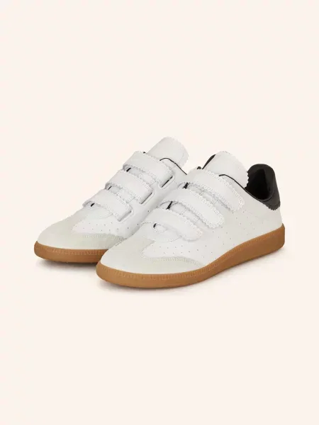 Isabel Marant Sneakersy Beth weiss białe