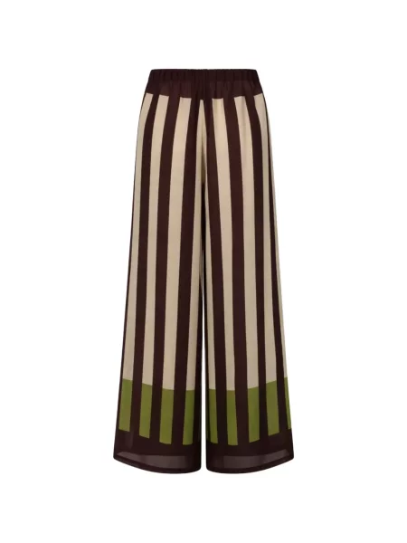 Pantaloni palazzo Baobab maro
